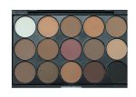 15-Color Earth Tone Eyeshadow Palette: Smoky Eye Beauty Tool