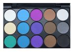 15-Color Earth Tone Eyeshadow Palette: Smoky Eye Beauty Tool