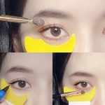 Eyelash And Eyeliner Stencil Tool