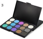 15-Color Earth Tone Eyeshadow Palette: Smoky Eye Beauty Tool