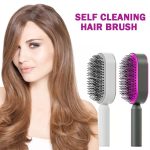 3D Air Cushion Massager Hairbrush With Self-Cleaning Feature