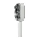 3D Air Cushion Massager Hairbrush With Self-Cleaning Feature