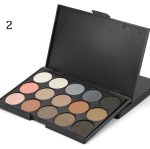 15-Color Earth Tone Eyeshadow Palette: Smoky Eye Beauty Tool