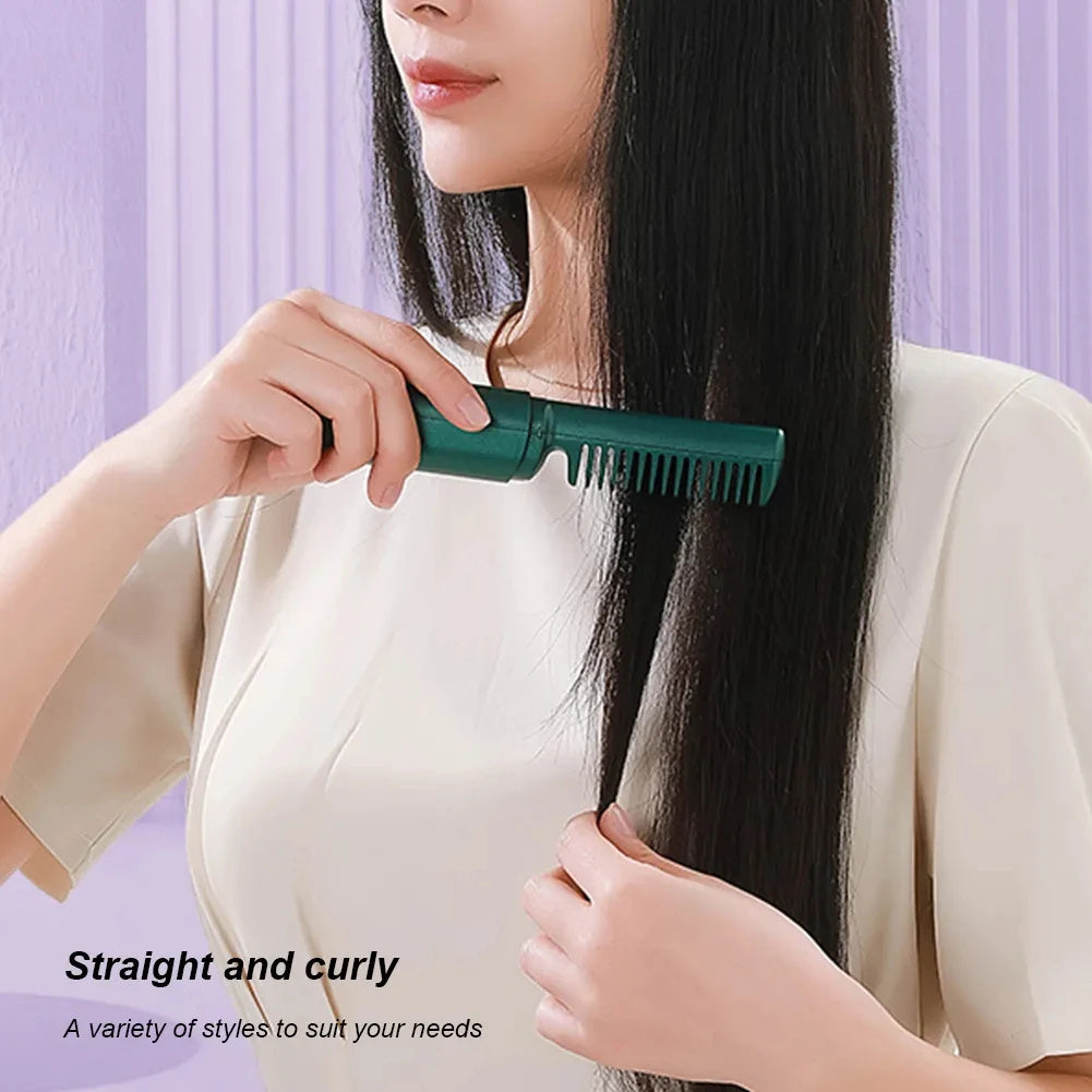 Pro Wireless Straightening & Curling Brush