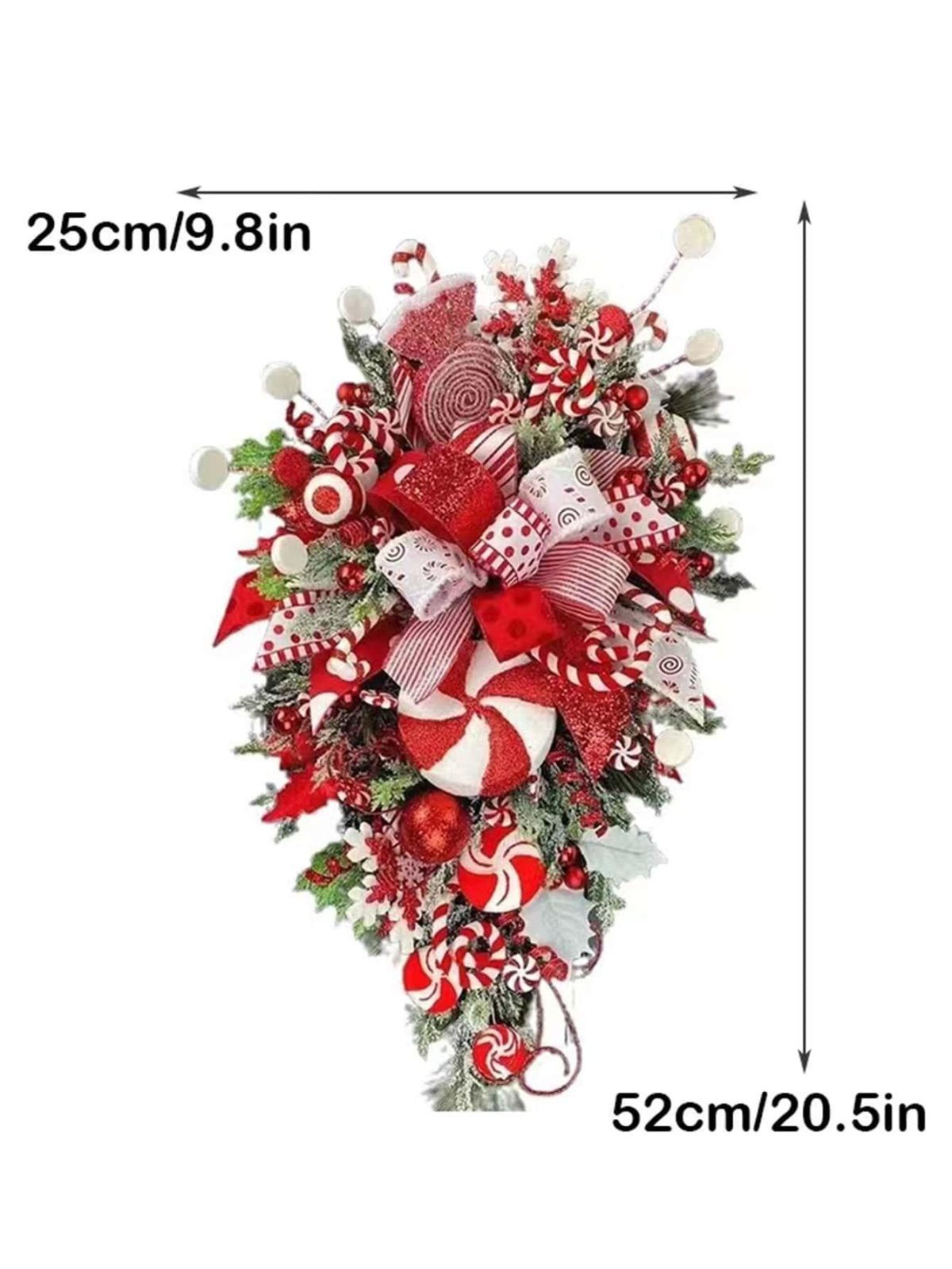 1Pc Christmas Wreath Decoration