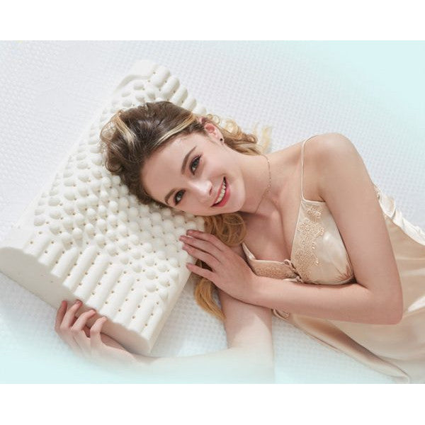 100% Natural Latex Orthopedic Pillow For Neck Pain