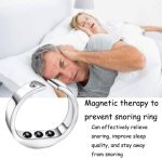 Anti Snoring Ring,Anti Snoring Ring Stopper Sleeping Breath Aid Acupressure Treatment For Stop Snore Device M,Without Side Effects