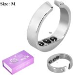 Anti Snoring Ring,Anti Snoring Ring Stopper Sleeping Breath Aid Acupressure Treatment For Stop Snore Device M,Without Side Effects