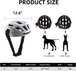 Small Medium Dog Helmet,Pet Helmet For Small Medium Dog Outdoor Driving Walking, Pet Helmets Cap With Adjustable Blet For Doggies Motorcycles, Medium