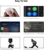 Bike Anti-Theft Tracker, Support Locator Global Tracking, With Bicycle Bell Hidden Holder Accessories, Compatible With Ios