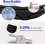 Neck Brace, Cervi Correct Neck Brace For Sleeping Anti Snoring And Neck Pain Support Upgrade 3D Soft Foam Cervical Neck Collar Men Woman