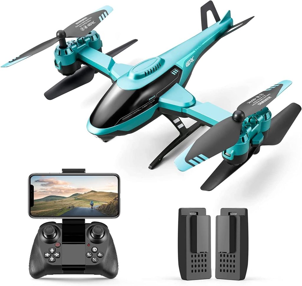 2023 Mini Drone Helicopter 4K With Professional Hd Camera + 2 Battery