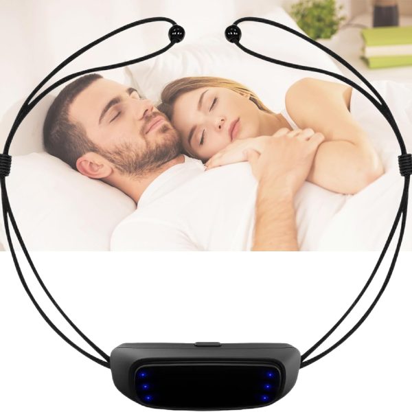 Anti Snoring Device Intelligent Snoring Solution Smart Electric Throat Effective Snore Stopper Good Sleep Aid Device For Men And Women Reduce Snoring With 6 Modes