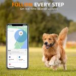 Gps Tracker For Dogs, Waterproof Location Pet Tracking Smart Collar (Ios ), No Monthly Fee, Reflective Real-Time Gps Tracker Dog Collar For Small Medium Large Dogs (2 Pack)