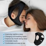 Anti Snoring Devices, Chin Strap, Double Adjustable Chin Straps For Men And Women, Stop Snoring Solution, Elastic Compression Anti Snoring Devices - 1 Pcs