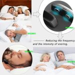 Anti Snoring Device Intelligent Snoring Solution Smart Electric Throat Effective Snore Stopper Good Sleep Aid Device For Men And Women Reduce Snoring With 6 Modes