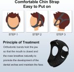 Anti Snoring Devices, Chin Strap, Double Adjustable Chin Straps For Men And Women, Stop Snoring Solution, Elastic Compression Anti Snoring Devices - 1 Pcs