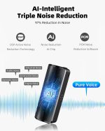 128G Magnetic Voice Recorder With Ai-Intelligent Triple Noise Reduction,25 Days Continuous Recording Device,Voice Activated Audio Recorder,Digital Voice Recorder For Meetings/Interviews/ClassroomU2026