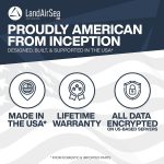 Landairsea 54 Gps Tracker - Made In The Usa From Domestic & Imported Parts. Long Battery, Magnetic, Waterproof, Global Tracking. Subscription Required