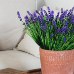 12 Bundles Artificial Plants Outdoor, Uv Resistant Monkey Grass With Lavender Flowers Greenery Stems No Fade Faux Shrubs For Home Garden Window Box Porch Front Patio Office Decor - Purple