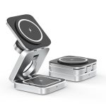 3 In 1 Foldable Stainless Steel Charging Dock 30W