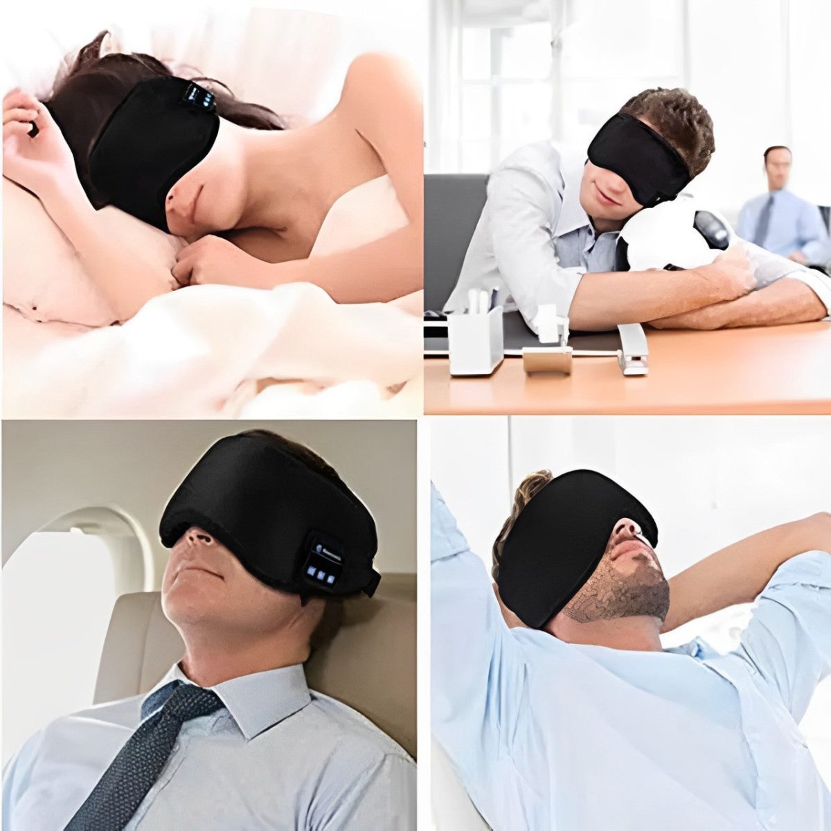 Wireless Bluetooth 5.0 Sleep Eye With Integrated Headphones