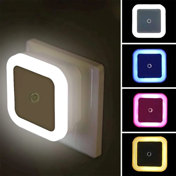 Wireless Led Night Light Sensor | Mini Eu Us Plug Nightlights | Lamp For Children Room | Bedroom Decoration Lights