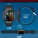 Zeronicks Rugged Smart Watch Wireless Call Waterproof