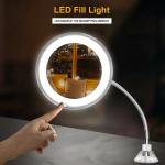 10X Magnifying Led Lighted Flexible Mirror