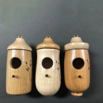 Wooden Hummingbird House - Gift For Natural Lovers