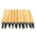 Wood Carving Chisel Knife Set 10 Pcs