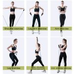 Workout Exercise Resistance Bands Set For Arms/Legs