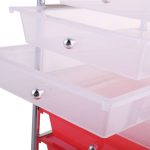 10 Drawer Rolling Storage Organizing Cart