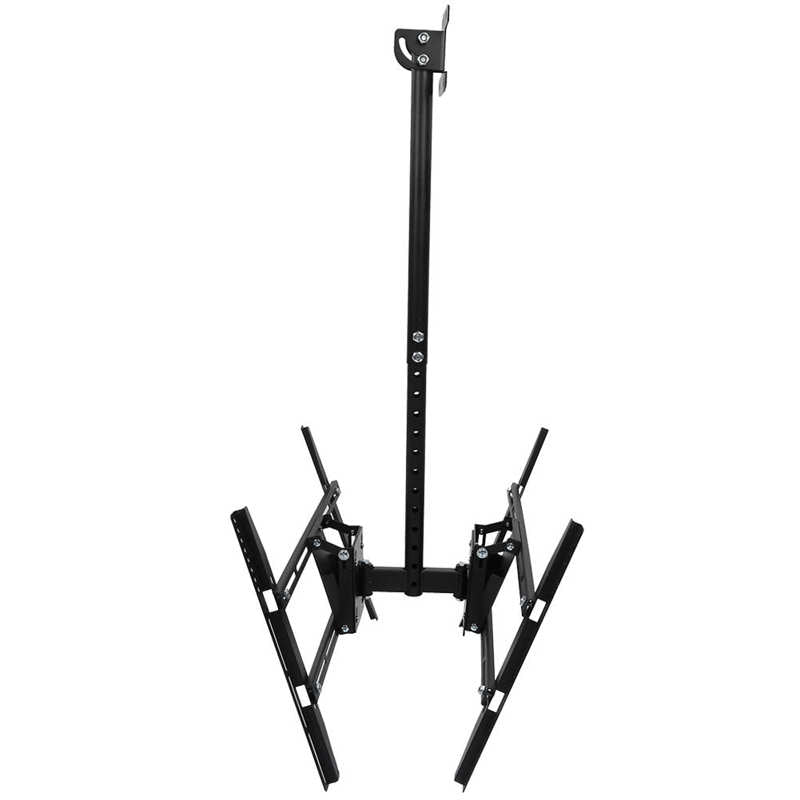 Adjustable Flip Down Ceiling Hanging Tv Mount 37 In - 70 In