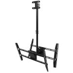 Adjustable Flip Down Ceiling Hanging Tv Mount 37 In - 70 In